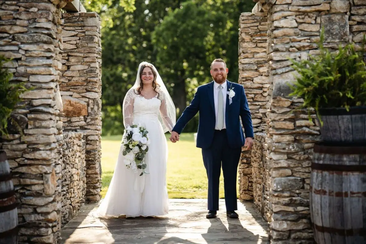Emotional wedding dance moment Tulsa reception photography